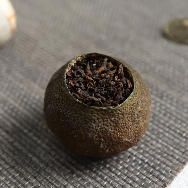 2021 Xinhui Chenpi Xiaoqinggan Ripe Pu Erh Tea