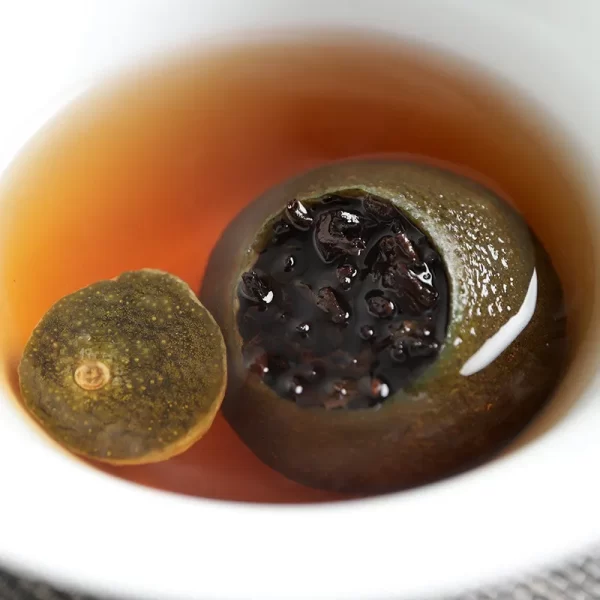2021 Xinhui Chenpi Xiaoqinggan Ripe Pu Erh Tea