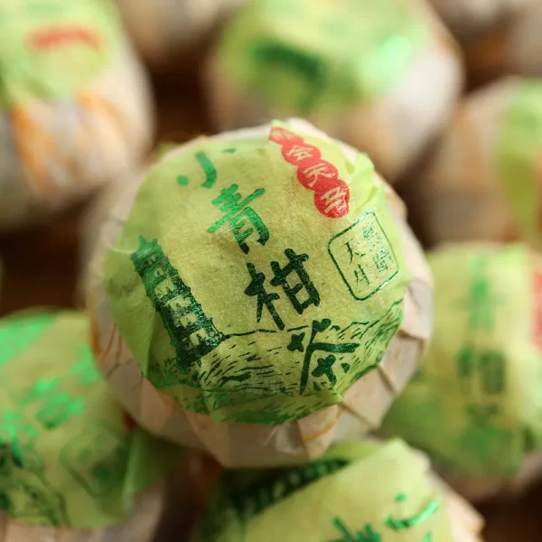 2021 Xinhui Chenpi Xiaoqinggan Ripe Pu Erh Tea