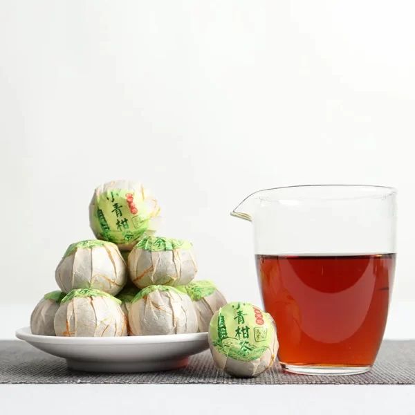 2021 Xinhui Chenpi Xiaoqinggan Ripe Pu Erh Tea